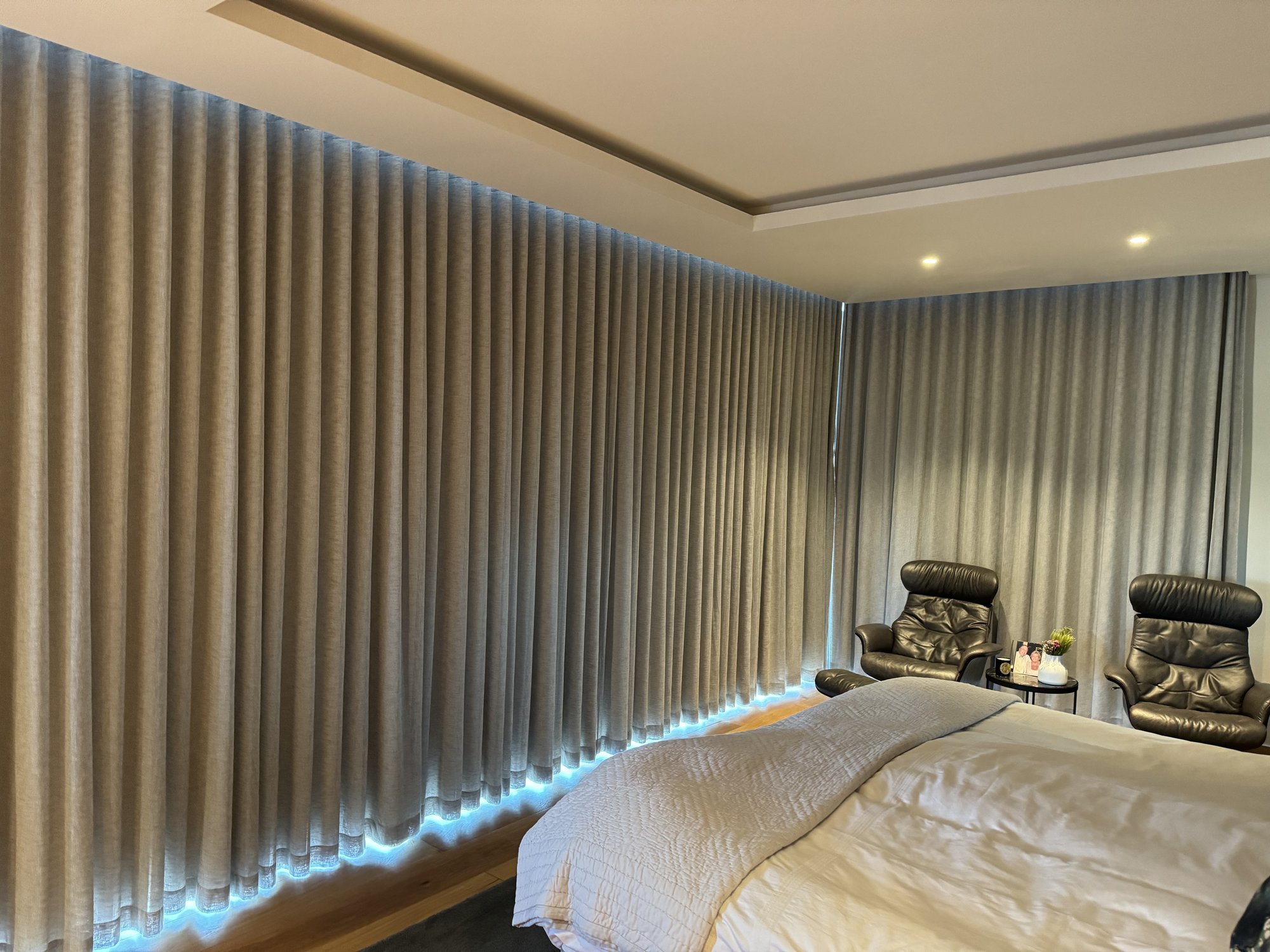 Double roller blinds