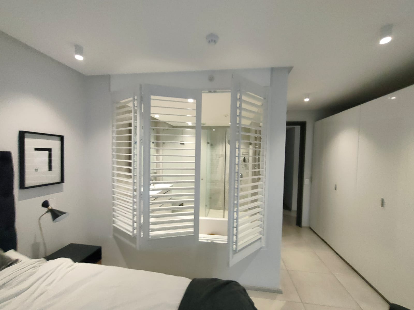 Commercial roller blinds café restaurant